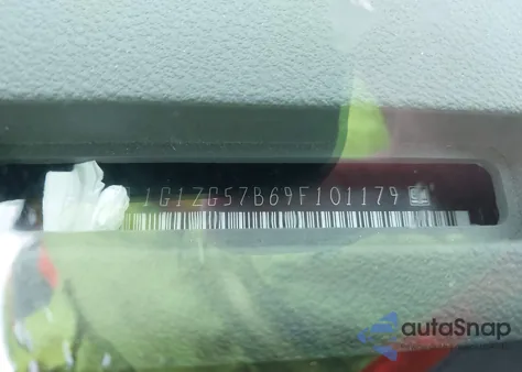 2009 Chevrolet Malibu Ls z USA, uszkodzony, nr VIN 1G1ZG57B69F101179